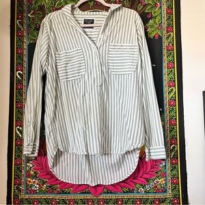 Abercrombie & Fitch Cotton Stripped Shirt